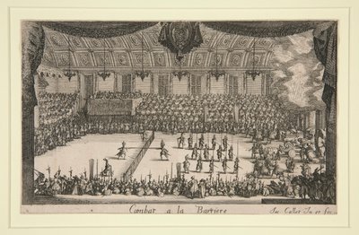 Kamp a la Barriere av Jacques Callot