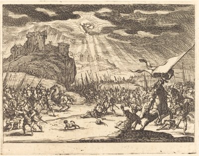 Omvendelse av Paulus, 1635. av Jacques Callot