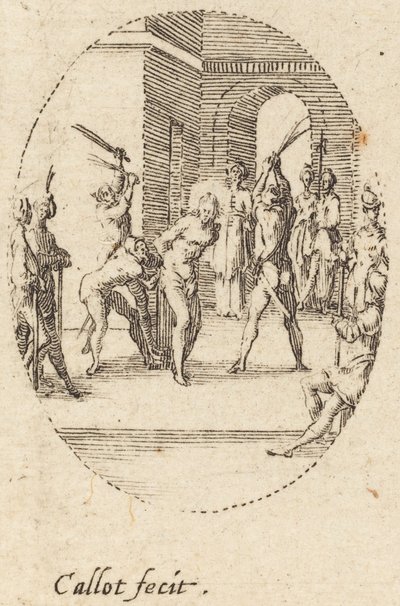 Kroning med torner av Jacques Callot