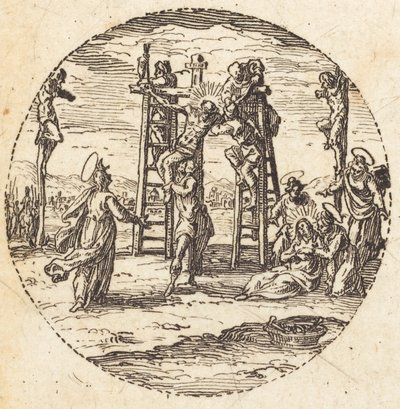 Nedstigning fra korset av Jacques Callot