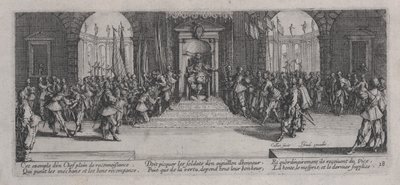Distribusjon av belønninger (Distribution des recompenses), fra 