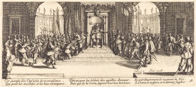 Utdeling av belønninger av Jacques Callot