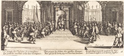 Utdeling av belønninger av Jacques Callot