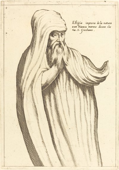 Bilde av St. Hieronymus av Jacques Callot