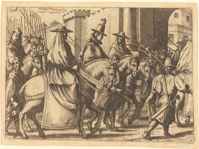 Inngang til Ferrara av Jacques Callot