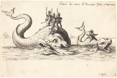 Innføring av Mm. de Vroncourt, Tyllon og Marimont av Jacques Callot