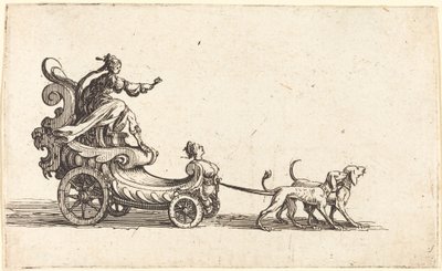 Inntreden av Monseigneur Henry de Lorraine, Marquis de Moy, under navnet Pirandre av Jacques Callot