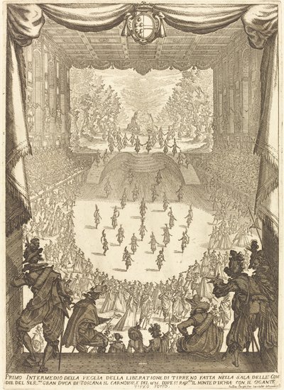 Første Intermezzo av Jacques Callot