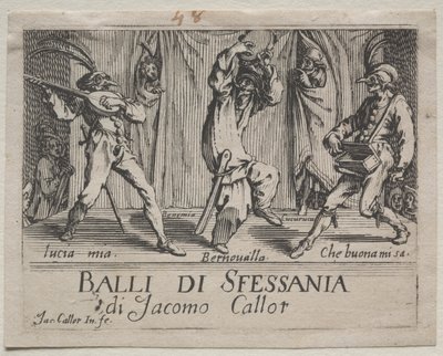 Frontispice, 1621. av Jacques Callot