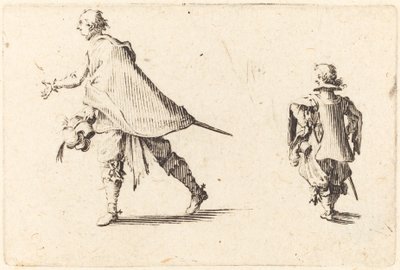 Gentleman og hans side av Jacques Callot