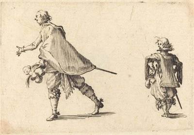 Gentleman og hans side av Jacques Callot