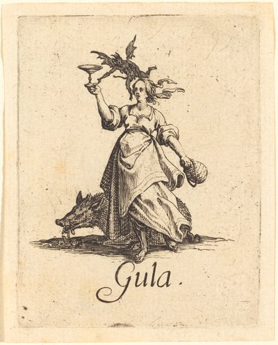 fråtsing av Jacques Callot