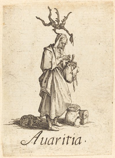Grådighet av Jacques Callot