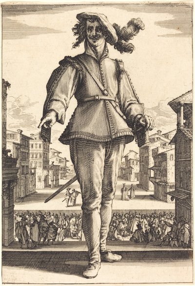 Kapteinen, eller elskeren av Jacques Callot