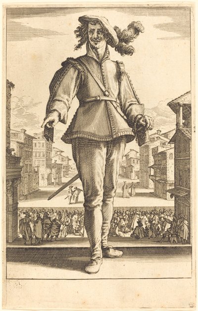 Kapteinen, eller elskeren av Jacques Callot