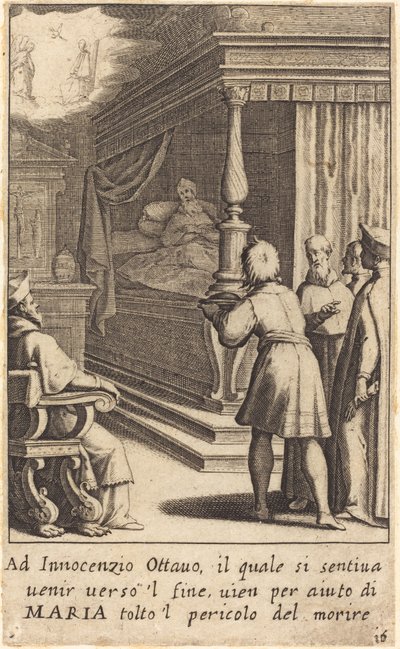 Innocent VIII, 1619. av Jacques Callot