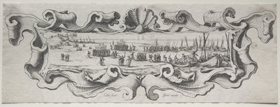 Landgang av troppene av Jacques Callot