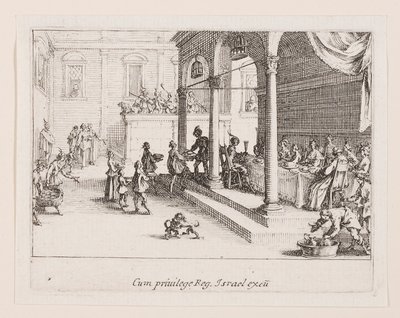 Le festin (banketten), fra serien La vie de l av Jacques Callot