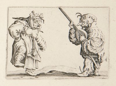 Les Caprices, sett med 50 stk av Jacques Callot