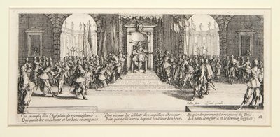 The Miseries and Misfortunes of War - sett med 18 etsninger av Jacques Callot