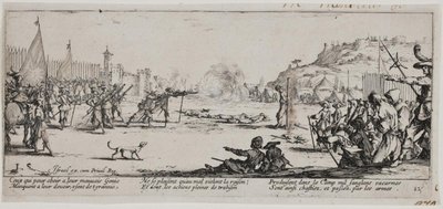 The Miseries and Misfortunes of War (blad 12) av Jacques Callot