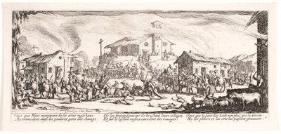 The Miseries and Misfortunes of War (blad 7) av Jacques Callot
