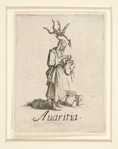 Les Peches Capitales (De syv dødssynder): The av Jacques Callot