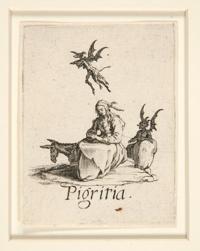 The Seven Deadly Sins: Sloth av Jacques Callot