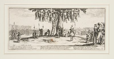 Krigens store elendighet: N. 11 - Hengingen av Jacques Callot