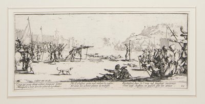 Krigens store elendighet: nr. 12 - L av Jacques Callot