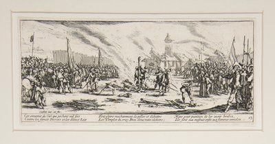 Krigens store elendighet: nr. 13 - Staven av Jacques Callot