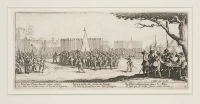 Krigens store elendighet: nr. 2 - L av Jacques Callot