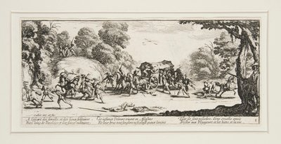 Krigens store elendighet: nr. 8 - L av Jacques Callot