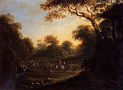 Livet til en soldat, kriminelle og fanger (olje på kobber) av Jacques Callot