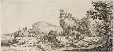 Laster varer, fra forskjellige scener designet i Firenze av Jacques Callot
