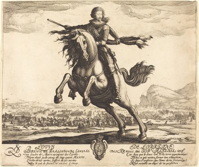 Louis av Lorraine, prins av Phalsbourg av Jacques Callot