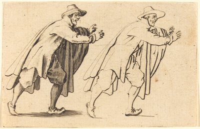 Mann som beveger seg brått av Jacques Callot