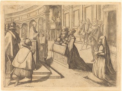 Ekteskap med Margaret av Østerrike og Philip III av Jacques Callot