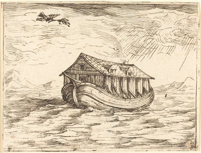 Noahs ark. av Jacques Callot