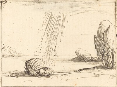 Østers med perle av Jacques Callot