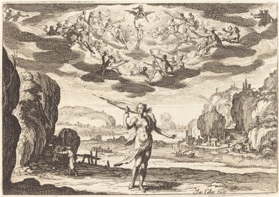 Pandora av Jacques Callot