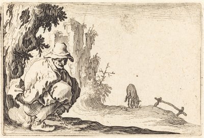 Bonde avføring av Jacques Callot