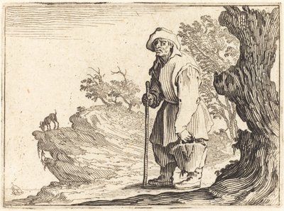 Bonde med sekk av Jacques Callot
