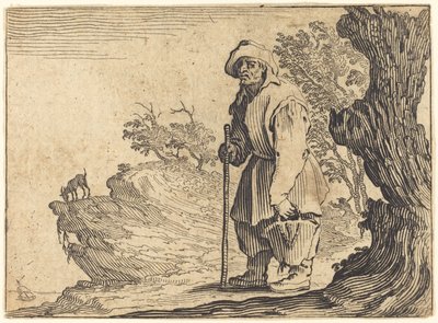 Bonde med sekk, ca. 1622. av Jacques Callot