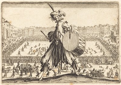 Piazza ved Porta al Prato, ca. 1622. av Jacques Callot