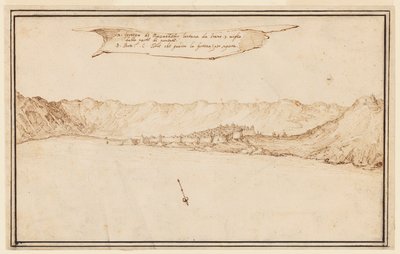 Planometrisk utsikt over Mazachebir av Jacques Callot
