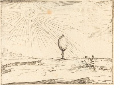 Solens stråler. av Jacques Callot