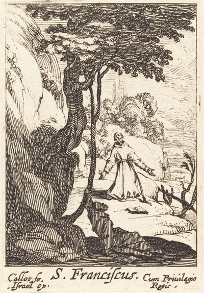 Saint Francis av Jacques Callot