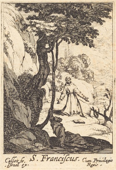 Den hellige Frans av Jacques Callot