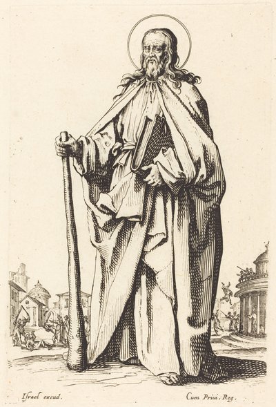 Apostelen Jakob den yngre av Jacques Callot